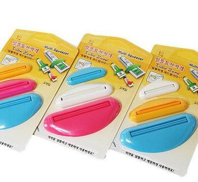 【Tube Zero韩国挤牙膏器套装 3P牙膏挤压器 创意挤牙】价格_厂家_图片 -
